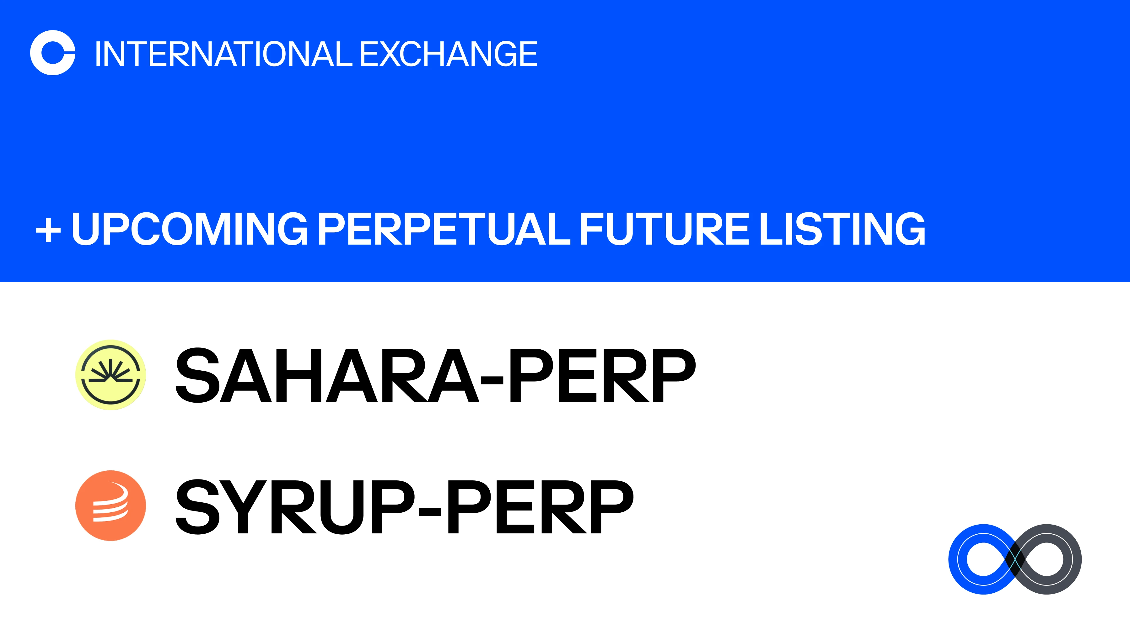 Coinbase国际平台将上线SAHARA和SYRUP永续期货合约
