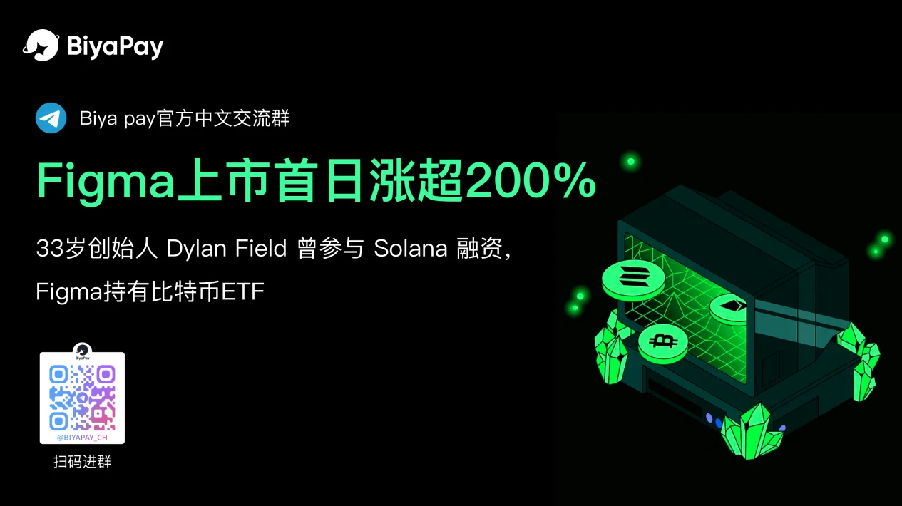 Figma纽交所上市：市值突破500亿美元，加密资产配置引关注