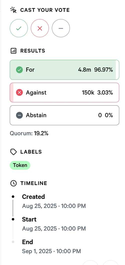 Orderly社区提案将60%净手续费用于ORDER代币回购及质押奖励调整