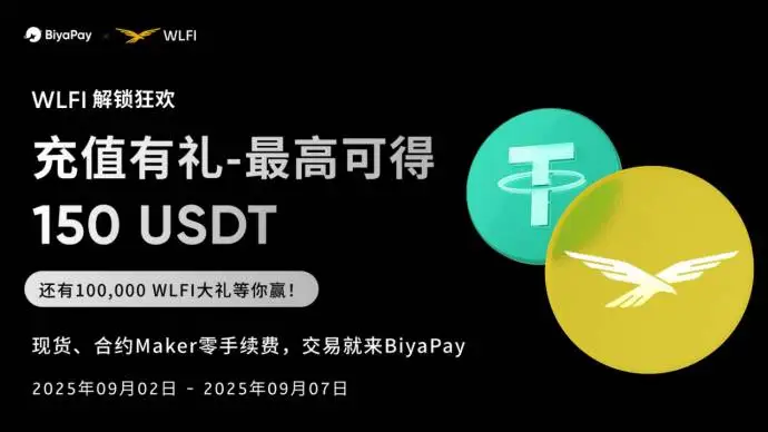 BiyaPay上线WLFI/USD交易对并启动双轨奖励计划
